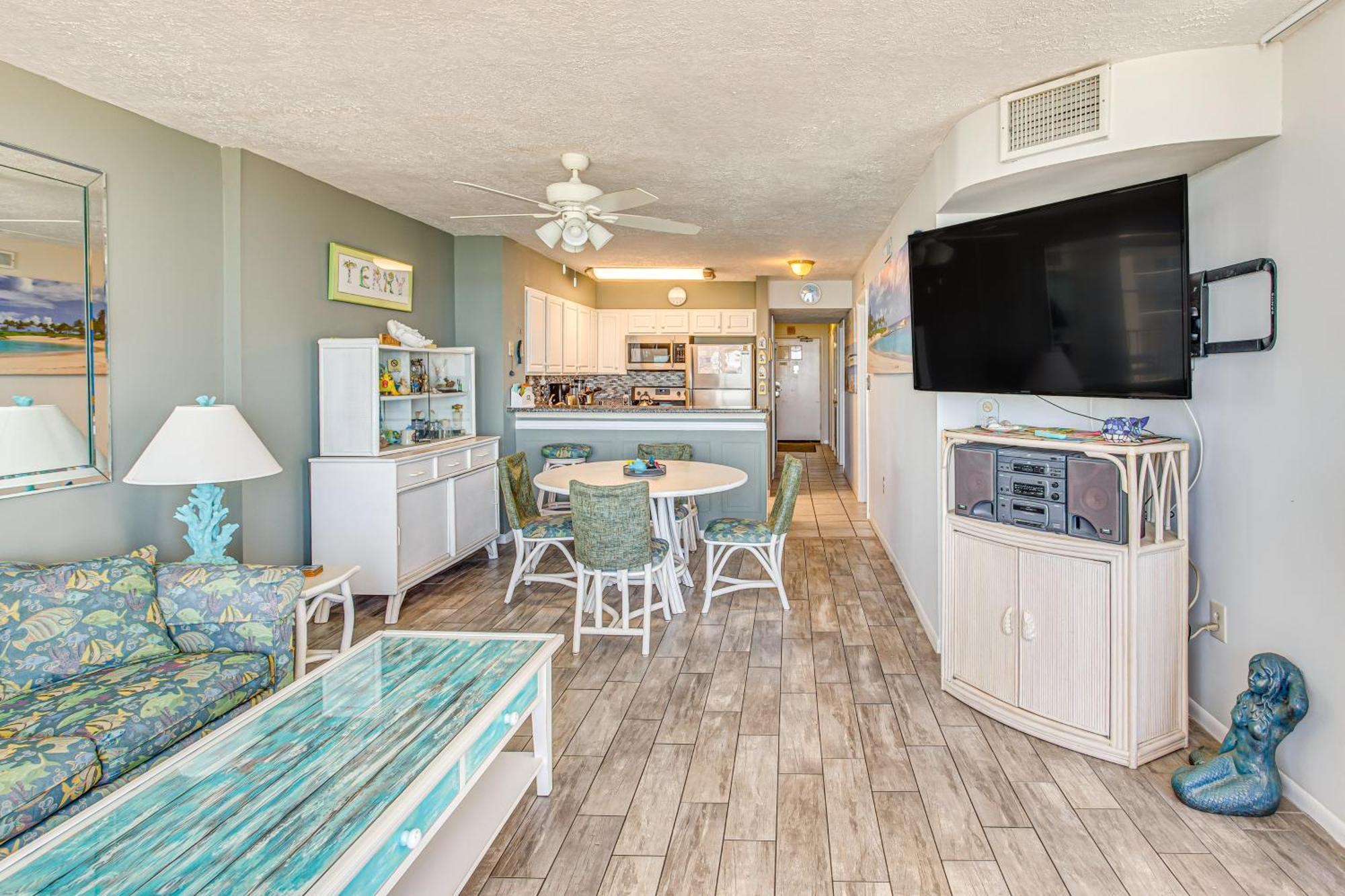 Myrtle Beach Oceanfront Condo With Covered Balcony! Dış mekan fotoğraf