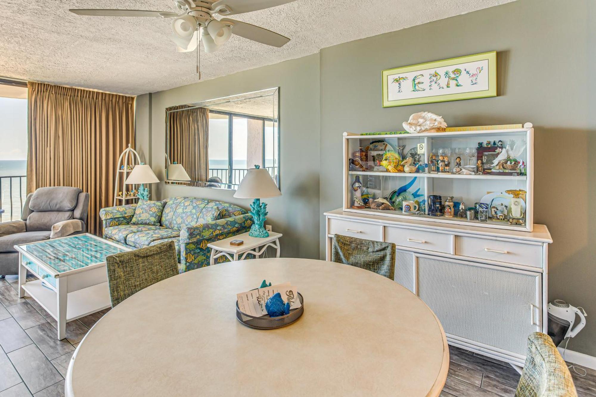Myrtle Beach Oceanfront Condo With Covered Balcony! Dış mekan fotoğraf