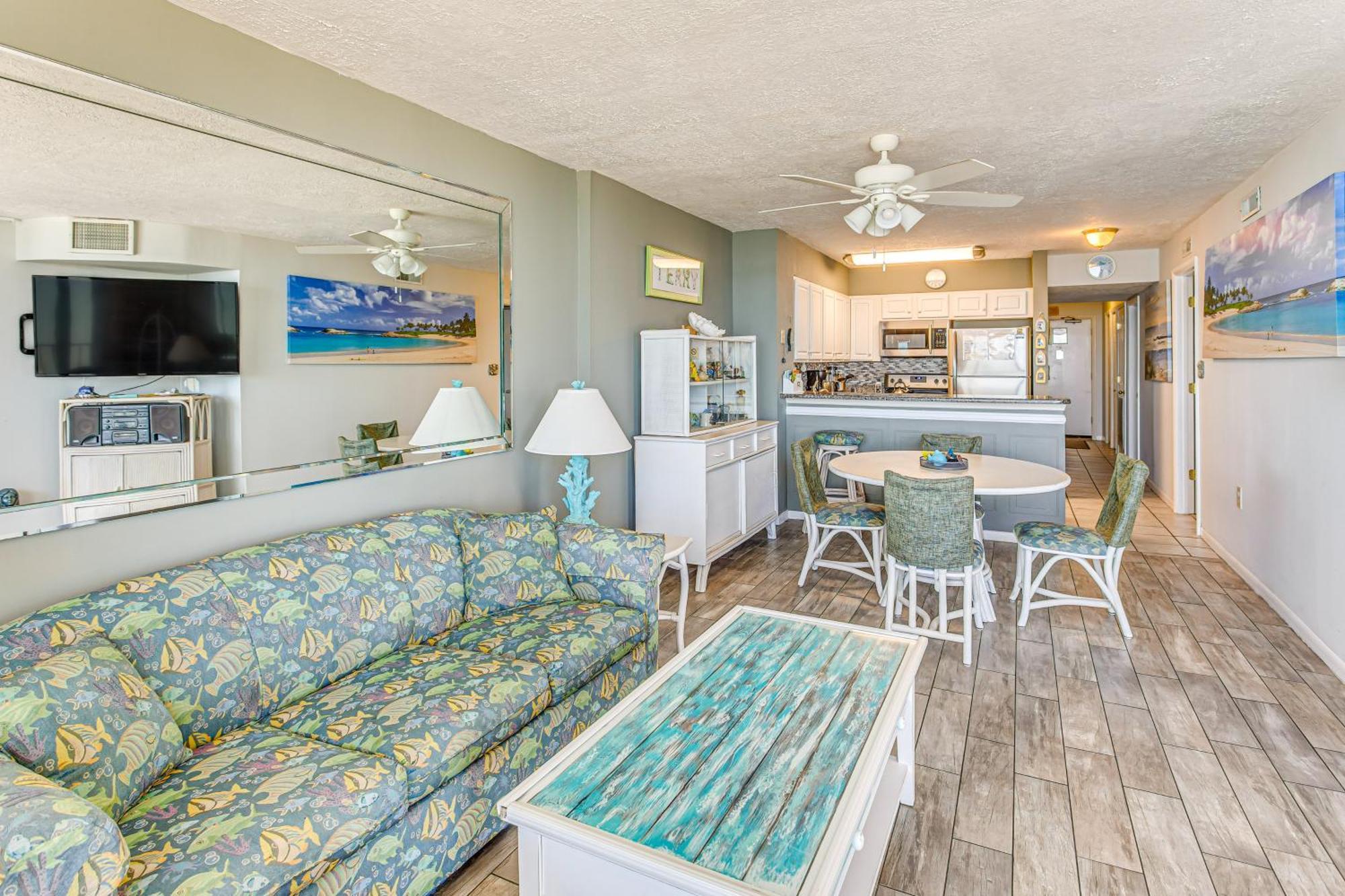 Myrtle Beach Oceanfront Condo With Covered Balcony! Dış mekan fotoğraf