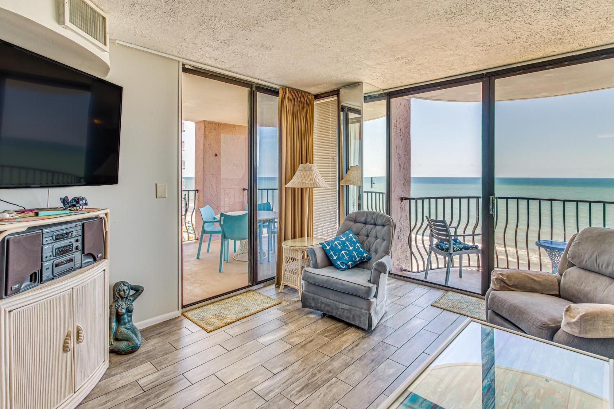 Myrtle Beach Oceanfront Condo With Covered Balcony! Dış mekan fotoğraf
