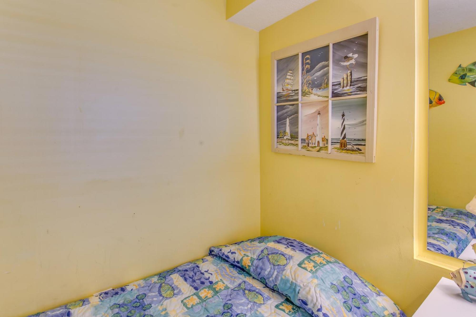 Myrtle Beach Oceanfront Condo With Covered Balcony! Dış mekan fotoğraf