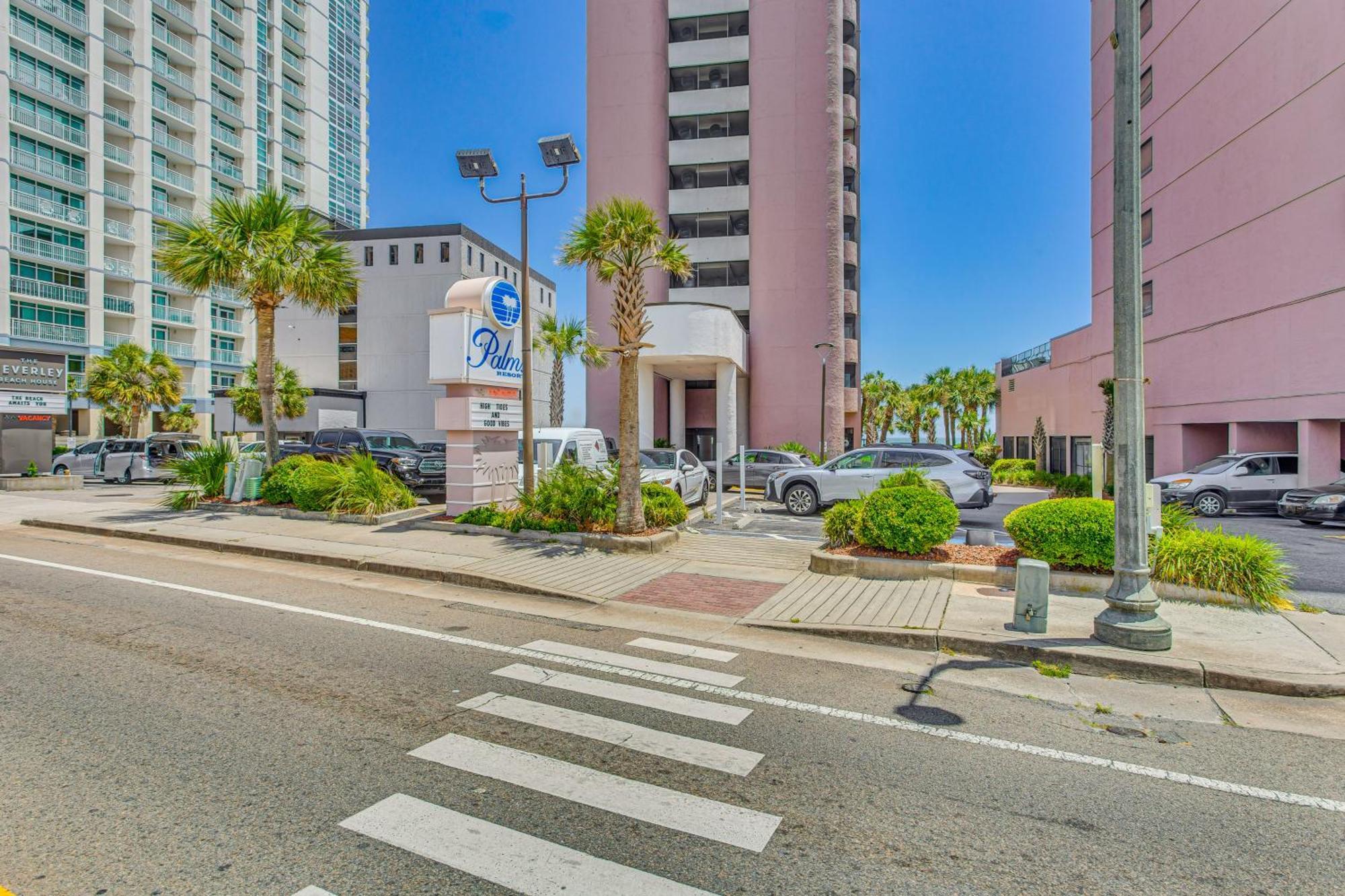 Myrtle Beach Oceanfront Condo With Covered Balcony! Dış mekan fotoğraf