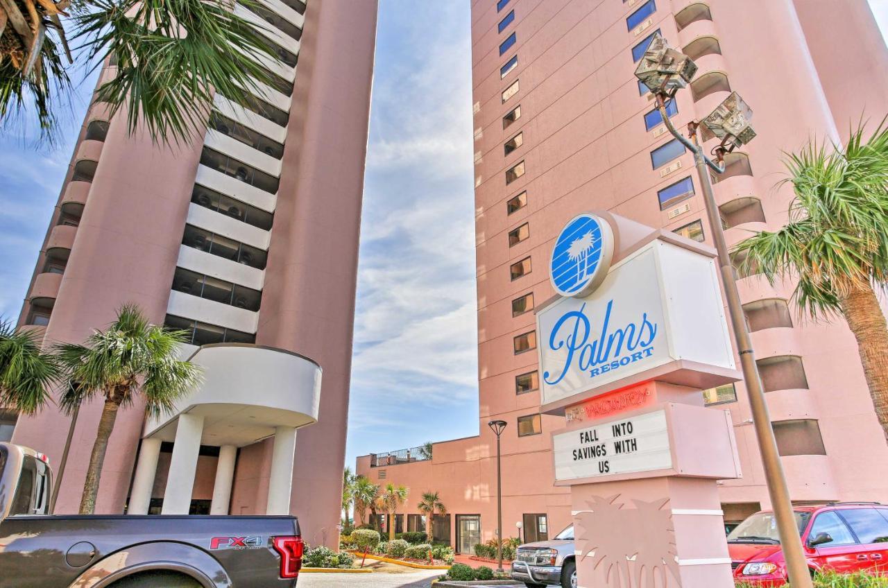 Myrtle Beach Oceanfront Condo With Covered Balcony! Dış mekan fotoğraf